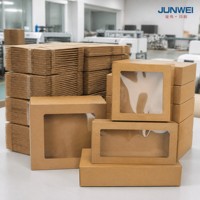 Caja de Empaque Cosmético Personalizada con Diseño Elegante y Ventana para Productos de Belleza