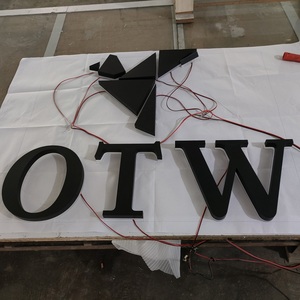 Nhà sản xuất tùy chỉnh trở lại thắp sáng kênh chữ quảng cáo dẫn đăng ký chiếu sáng LED Backlit biểu tượng dấu hiệu - Product Image 1