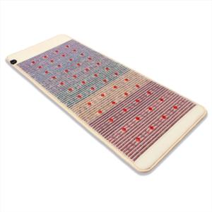 Luxuryade A063 Bio hồng ngoại nước nóng thạch anh tím pha lê Mat cầu vồng 8 đá quý đá pemf Photon liệu pháp ánh sáng màu đỏ nệm - Product Image 2