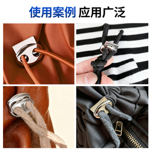 Yongjia County Meiban Garment Accessories Co., Ltd. Metal Spring <b>Buckle</b> Double Hole Press Fit Zinc Alloy Adjustable Pig Nose - Product Image 5