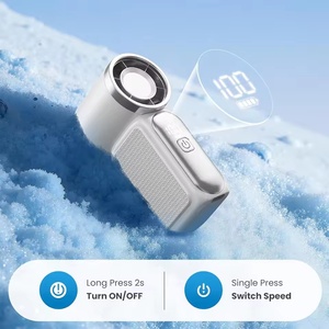 พัดลมมือถือขนาดเล็ก X688 ความเร็วสูง ขายดี ชาร์จผ่าน USB ใช้งานได้นาน ทนทาน พลังเทอร์โบ พกพาสะดวก ใช้ได้ทั้งภายนอกและภายในอาคาร - Product Image 3