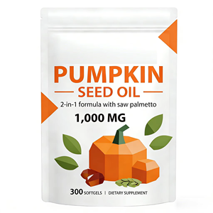Aceite de Semilla de Calabaza con Saw Palmetto en Cápsulas Blandas, Fabricante, 300 Unidades, Suplemento Herbal Prensado en Frío, Venta al por Mayor - Product Image 6