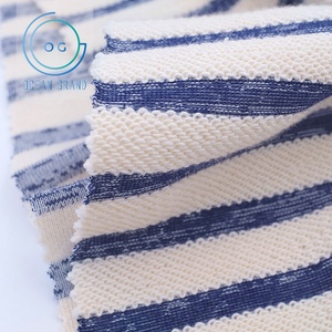 Tissu en maille jacquard de luxe sur mesure en tissu éponge français pour col et ceinture - Product Image 3