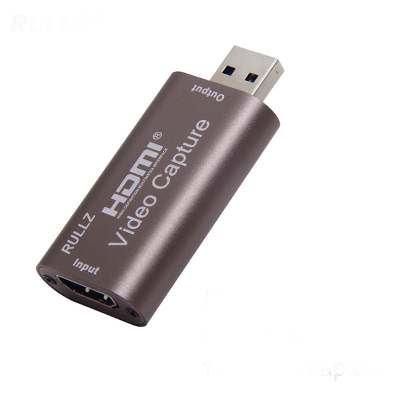 Карта видеозахвата 4K USB 3,0 2,0, записывающее устройство, записывающее устройство для PS4, игр, DVD, видеокамер, записывающих прямую трансляцию