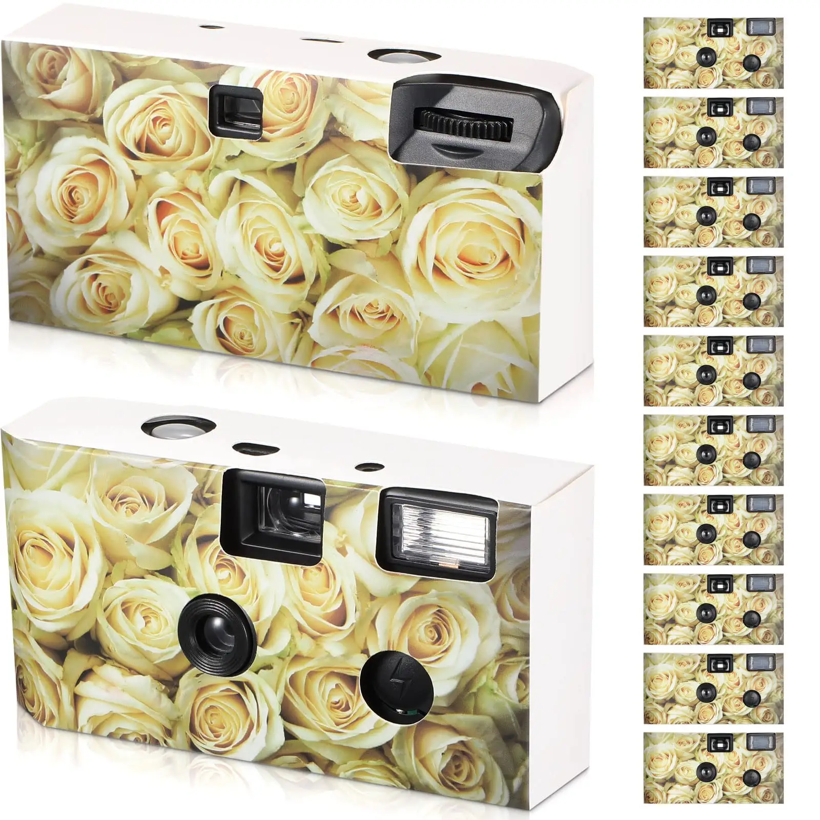 Wholesale Party Favors 27 Photos Disposable Fixed Focus Customized Film Disposable Camera with Flash