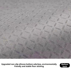 Thảm trải sàn lông xù chống trơn, làm máy, kiểu dáng hiện đại, dùng cho lối vào/nhà bếp/hành lang, dễ vệ sinh - Product Image 6