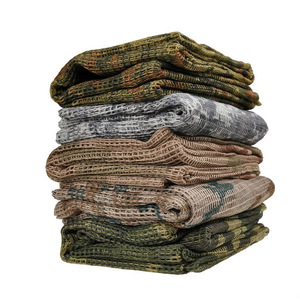 Pañuelo Táctico de Malla 100*140cm, Velo para Caza en Desierto o Jungla, Bufanda Árabe Camuflada <span class=keywords><strong>Shemagh</strong></span> para Actividades al Aire Libre - Product Image 2
