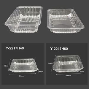 Bandeja de plástico para fruta cortada fresca Bandeja de plástico para fruta Contenedor Bandeja de plástico Fruta de la Pasión - Product Image 2