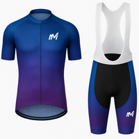 Ensemble de cyclisme fabriqué en Chine, maillot de cyclisme, vêtements de vélo, tissu pour tenue de vélo de montagne, nylon/cachemire, antibactérien