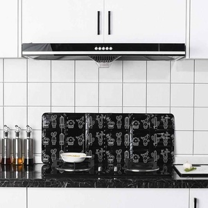 Paneles Protector de Salpicaduras para Freír, Plegable, Protector contra Salpicaduras de Aceite, Paneles Anti-Salpicaduras, Protector de Estufa de <span class=keywords><strong>Gas</strong></span> para Cocina - Product Image 4