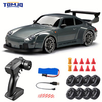Voiture de course RC radiocommandée 1:24 2.4G, haute vitesse, dérive proportionnelle, assemblage étanche, recharge, contrôle à distance pour les experts en loisirs