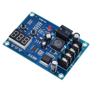 XH-M603 โมดูลควบคุมการชาร์จแบตเตอรี่ลิเธียม 12V-24V แบตเตอรี่สำรอง ชุดสวิตช์ป้องกันการชาร์จพร้อมจอแสดงผลดิจิตอล LED - Product Image 1