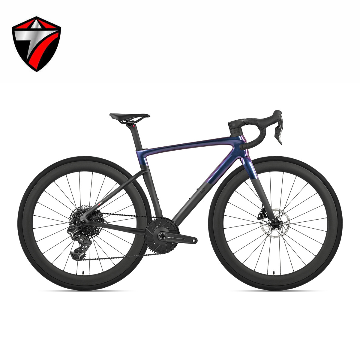 Changement de couleur noir mat - Changement de vitesse électronique à 14 vitesses