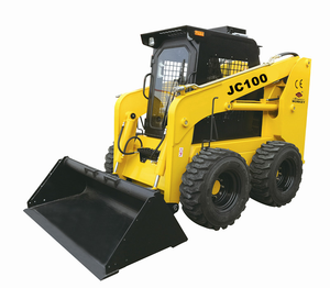 Beste Heavy Duty Wiel <span class=keywords><strong>Skid</strong></span> Stuur Loader 100hp <span class=keywords><strong>Jc100</strong></span> Met Borstel Grapple Stomp Vijger Trencher Mulcher Bevestigingen - Product Image 1