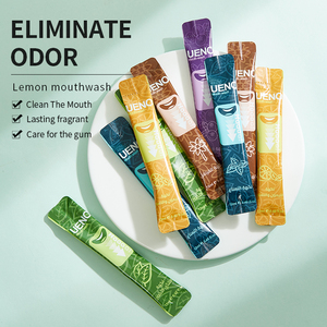 UENO 20 unidades de enjuague bucal desechable con sabor a menta y frutas, en barra individual portátil, elimina la halitosis, para uso en viajes y actividades al aire libre - Product Image 4