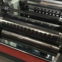 Machine de découpe rotative de qualité industrielle 350YM avec guidage automatique du ruban, découpeuse d'étiquettes autocollantes pour matériaux en rouleau