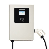 Nouveau point de charge DC de niveau 3 de 40 kW, 380 V, triphasé, 200-1000 V, EVSE intelligent commercial, garage intérieur, CCS GB/T, blanc, TA-DC-40WD
