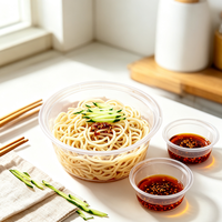 Contenants à sauce jetables transparents empilables en PP écologiques sans BPA pour restaurants en gros, restauration rapide, petits gobelets jetables