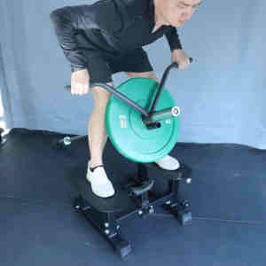 टॉपटन भारी-ड्यूटी टी-बार हाई प्लेटफॉर्म मल्टी-फंक्शन स्टैंड-डेडलिफ्ट, स्क्वाट, बैक पंक्ति और रोइंग असिस्टेंस - Product Image 5