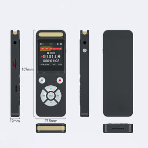 Grabadora de Voz Digital sin Pérdidas, Directo de Fábrica, Formato USB MP3/WMA, Grabación Interna, Reducción de Ruido Ajustable para Reuniones - Product Image 2