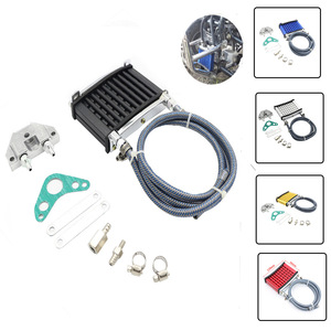 Radiateur refroidisseur d'huile pour moto 125cc 140cc 150cc <span class=keywords><strong>Dirt</strong></span> Pit <span class=keywords><strong>Bike</strong></span> ATV en aluminium certifié CE avec garantie 1 an - Product Image 6