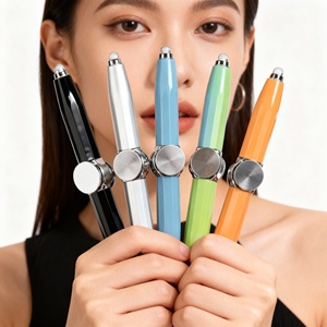 Bolígrafo Fidget Spinner Multifuncional de Metal, Juguete Antiestrés <span class=keywords><strong>y</strong></span> Antiansiedad para la Punta de los Dedos, con Luz, Venta al por Mayor - Product Image 1