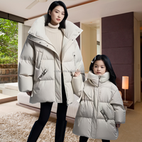 Vestes personnalisées pour femmes, parka longue grande taille, travail, sport, ski, hiver, écologique, imperméable, respirante, doudoune en duvet de canard blanc