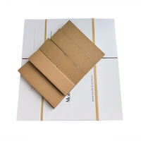 Flach verpackte, faltbare Wellpappe-Weinkartons (750 ml) mit matter Laminierung und Papiereinsatz für Whisky/Wodka/Tequila