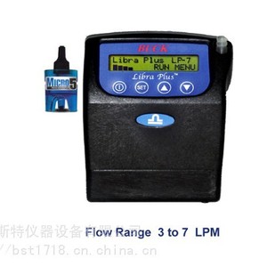 เครื่องเก็บตัวอย่างอากาศแบบพกพา Buck Libra Plus LP-5 0.005-5 ลิตรต่อนาที เครื่องตรวจสอบคุณภาพอากาศภายในอาคาร - Product Image 5