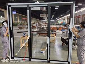 チャンイー カスタムキッチン リビングルーム バルコニー間仕切り 省スペース 断熱プラスチック鋼製引き戸 ビニールドア スライド式 - Product Image 2