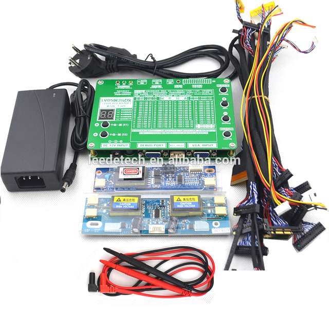 (100% Original Sale) Universal Lvds Screen Tester Led Lcd Panel Test Tool T-60S for Tv/Computer/Laptop Repair Inverter