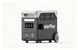 Solarplay ขายส่ง 11520Wh ชุดจ่ายไฟฉุกเฉินสำหรับฟาร์ม 3600W แบตเตอรี่แบบพกพา สถานีพลังงานแสงอาทิตย์ Solarplay - Product Image 5