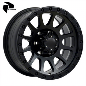 Roue de remorque en aluminium haute résistance de 16 pouces, pneu assorti, roue australienne 139,7 mm PCD 8J noire - Product Image 2