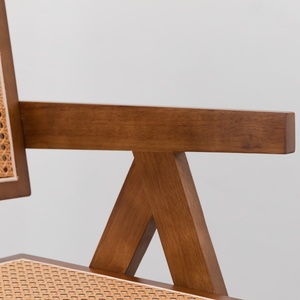 Silla K Nórdica Moderna de Madera Maciza, Sillón Reclinable de Diseño Retro para Cafetería, Casa de Huéspedes, Comedor, Ocio, Xin Shuo, Celebridad en Línea - Product Image 3