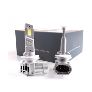 E4X Auto faro LED faro bombilla H4 H7 9005 9006 52W 10000LM coche Retrofit luz LED faro todo en un diseño - Product Image 1