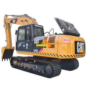 Excavatrice Caterpillar 320D d'occasion de haute qualité, 20 tonnes, hydraulique, sur chenilles, machine de construction CAT 320D d'occasion à vendre - Product Image 1