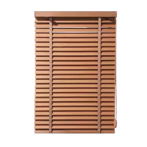 Persianas de Madera Maciza Personalizadas, Persianas Eléctricas de Madera, para Dormitorio, Estudio, Sala de Estar y <span class=keywords><strong>Comedor</strong></span> - Product Image 6