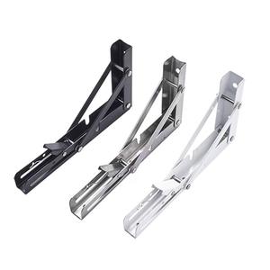 ชั้นวางเหล็กสแตนเลสสามเหลี่ยมพับเก็บได้ทำจากโลหะสามเหลี่ยมสำหรับกิจกรรมในบ้าน - Product Image 1