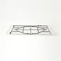 Tables de réception à prix compétitif, tables pliantes pour événements et mariages, ensemble de chaises et tables de mariage robustes, tables d'hôtel