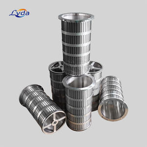 ตะแกรงกรองทรงกระบอกแบบมีร่อง ทำจากสแตนเลส สำหรับกรองท่อ แบบจอห์นสัน ท่อกรองแบบลวดลิ่ม - Product Image 4