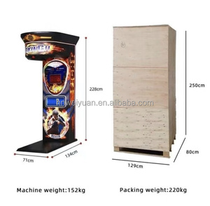 Máquina de <span class=keywords><strong>Boxeo</strong></span> Arcade Electrónica Operada con Monedas, Combo de Máquina de Premios con Pantalla LED en Venta - Product Image 2