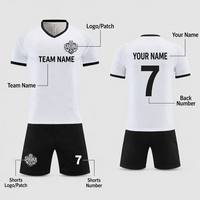 Conjunto de Uniforme de Fútbol Personalizable para Adultos, Kits de Fútbol Naranja de Calidad, Logotipo del Club con Impresión por Transferencia de Calor, Pantalones Cortos de Secado Rápido para Hombre