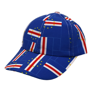 Gorras de Béisbol para Niños de Poliéster con Diseño Nuevo y Popular de Santa <span class=keywords><strong>Kitts</strong></span> y <span class=keywords><strong>Nevis</strong></span>, Gorra de Fanático con la Bandera Nacional para Niños - Product Image 2