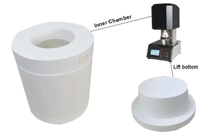 세라믹 섬유 로 약실 실험실 오븐 진공에 의하여 형성되는 세라믹 약실은 약실을 쌉니다