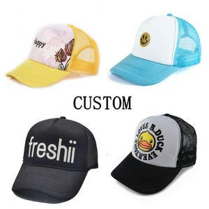 Casquettes promotionnelles personnalisées brodées ou imprimées par sublimation – Casquettes de baseball en mousse et maille, casquettes de camionneur avec logo imprimé – Offre spéciale - Product Image 4