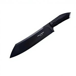 Cuchillo de Camping Multifuncional HK OEM DIY Pohl Ramb11 MK11 de Alta Calidad, Forjado a Mano en Acero Inoxidable D2 de 3.0 mm de Grosor y 15 cm de Largo, G10 - Product Image 1