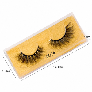 Ciglia Finte 3D in <span class=keywords><strong>Visone</strong></span> Sintetico Personalizzate all'Ingrosso, Etichetta Privata, Ciglia Finte Voluminose e Soffici con Logo Personalizzato - Product Image 5