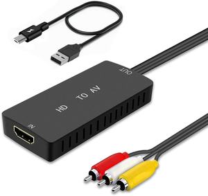 Convertisseur HDMI vers RCA noir HD pour AppleTVRoku Fire Stick - Product Image 1