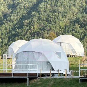 5m 6m 7m 8m 9m bonne qualité Glamping dôme tente hôtel tente pour Resort Retreat <span class=keywords><strong>Ecolodge</strong></span> Airbnb avec décoration <span class=keywords><strong>de</strong></span> <span class=keywords><strong>luxe</strong></span> - Product Image 3