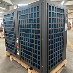 Two Size Options Matte Grey Air Source Heat <b>Pump</b> Reinforced Metallic Shell With Side Louvered Venting, Smart Staged Defrost - Product Image 3